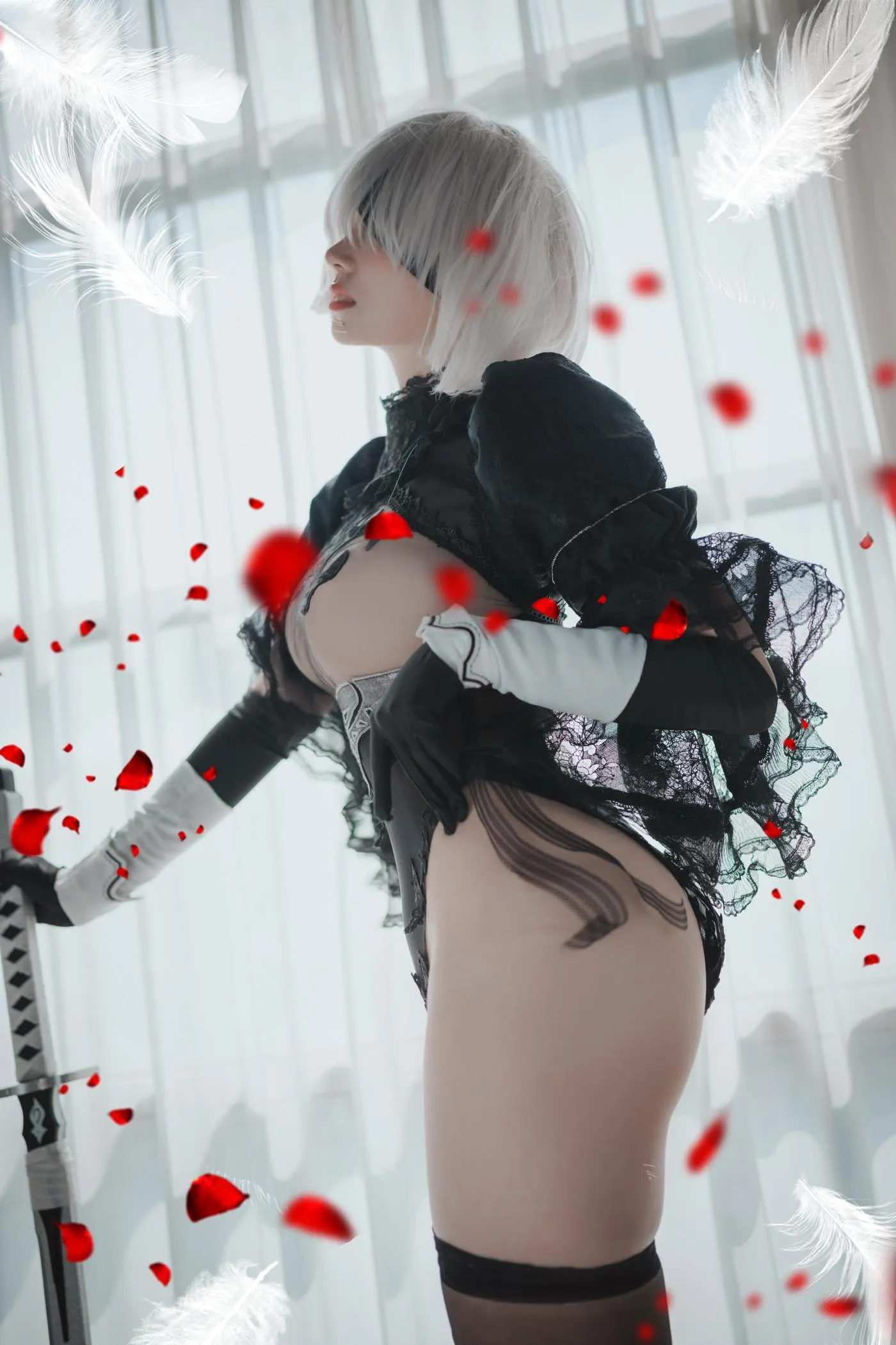 BamBi밤비 – NO.53 [DJAWA] La Rose NoirE 2B[22] [58P]插图6